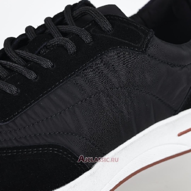 Buy Loro Piana Week End Walk Sneaker Black Black FAP9780-8000 Quality Reps Replicas Shoes
