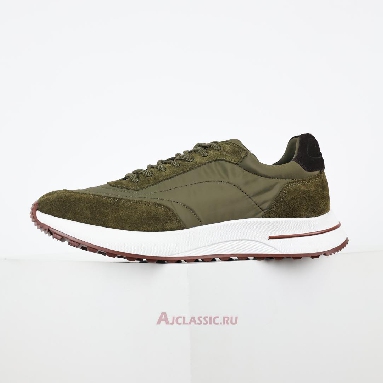 Buy Loro Piana Week End Walk Sneaker Green Green FAM1719-HD01-2 Quality Reps Replicas Shoes