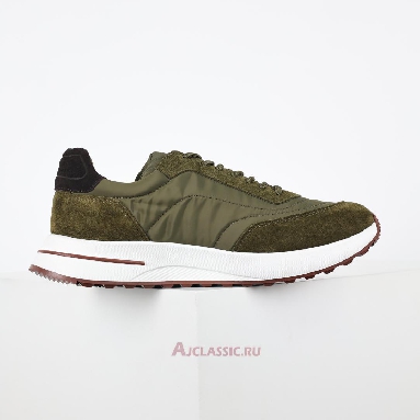 Buy Loro Piana Week End Walk Sneaker Green Green FAM1719-HD01-2 Quality Reps Replicas Shoes