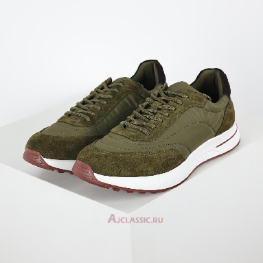Buy Loro Piana Week End Walk Sneaker Green Green FAM1719-HD01-2 Quality Reps Replicas Shoes
