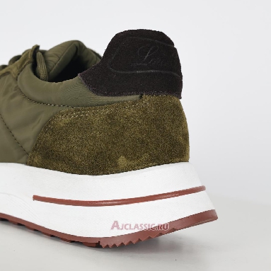 Buy Loro Piana Week End Walk Sneaker Green Green FAM1719-HD01-2 Quality Reps Replicas Shoes