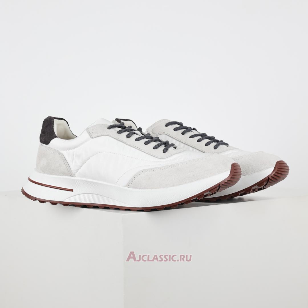 New Loro Piana Week End Walk Sneaker "White" FAM1719-1000-2 Shoes