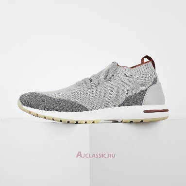 Buy Loro Piana 360 LP Flexy Walk Sneaker Gray Mix Grey FAI1540-FG7F Quality Reps Replicas Shoes