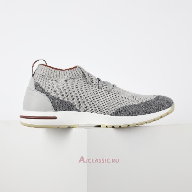 Buy Loro Piana 360 LP Flexy Walk Sneaker Gray Mix Grey FAI1540-FG7F Quality Reps Replicas Shoes