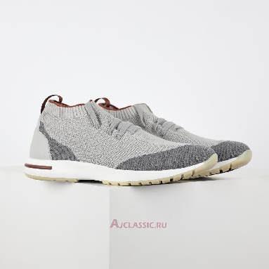 Buy Loro Piana 360 LP Flexy Walk Sneaker Gray Mix Grey FAI1540-FG7F Quality Reps Replicas Shoes
