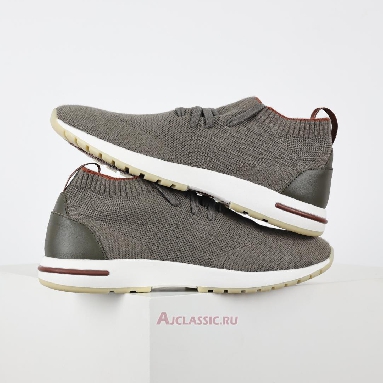 Buy Loro Piana 360 LP Flexy Walk Sneaker Gray Green Green FAI1540-F6AV-2 Quality Reps Replicas Shoes