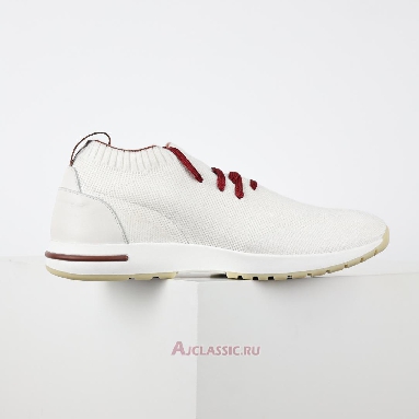 Buy Loro Piana 360 LP Flexy Walk Sneaker White Red White FAI1540-1000 Quality Reps Replicas Shoes