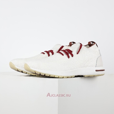 Buy Loro Piana 360 LP Flexy Walk Sneaker White Red White FAI1540-1000 Quality Reps Replicas Shoes