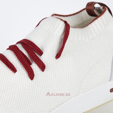 Buy Loro Piana 360 LP Flexy Walk Sneaker White Red White FAI1540-1000 Quality Reps Replicas Shoes