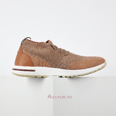 Buy Loro Piana 360 LP Flexy Walk Sneaker Sand Grain Brown FAI1540-F5HO Quality Reps Replicas Shoes