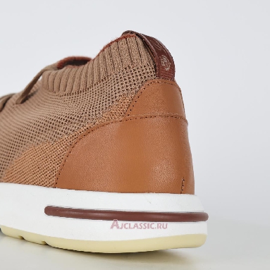 Buy Loro Piana 360 LP Flexy Walk Sneaker Sand Grain Brown FAI1540-F5HO Quality Reps Replicas Shoes