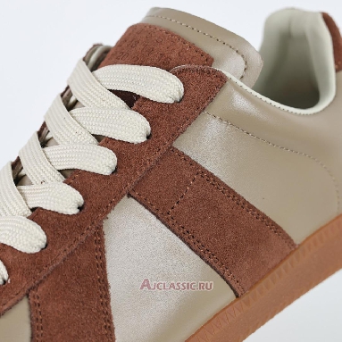 Buy Maison Margiela 22 Replica Low Top Sneaker Military Grey Brown S57WS0134SY0102741 Quality Reps Replicas Shoes