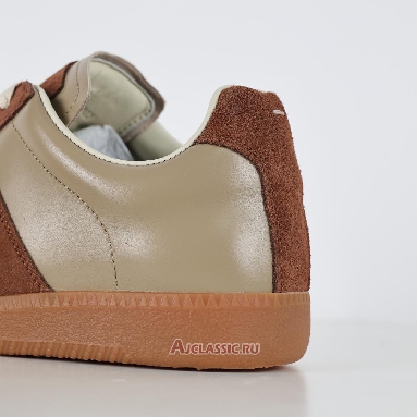 Buy Maison Margiela 22 Replica Low Top Sneaker Military Grey Brown S57WS0134SY0102741 Quality Reps Replicas Shoes