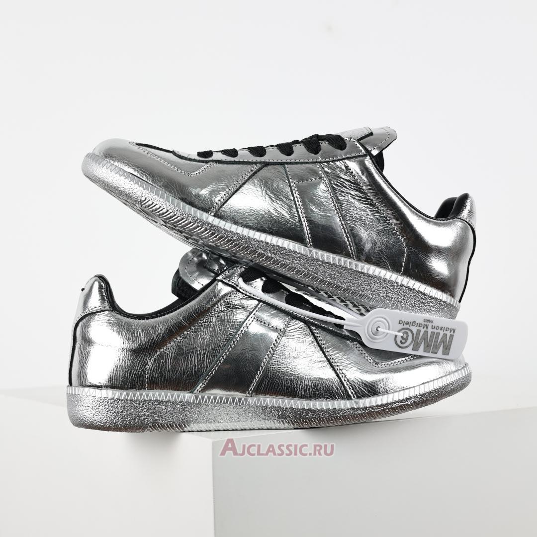 New Maison Margiela Replica Sneaker "Metallic Silver" S57WS0236P5016T9002 Shoes