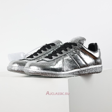 Buy Maison Margiela Replica Sneaker Metallic Silver Silver S57WS0236P5016T9002 Quality Reps Replicas Shoes