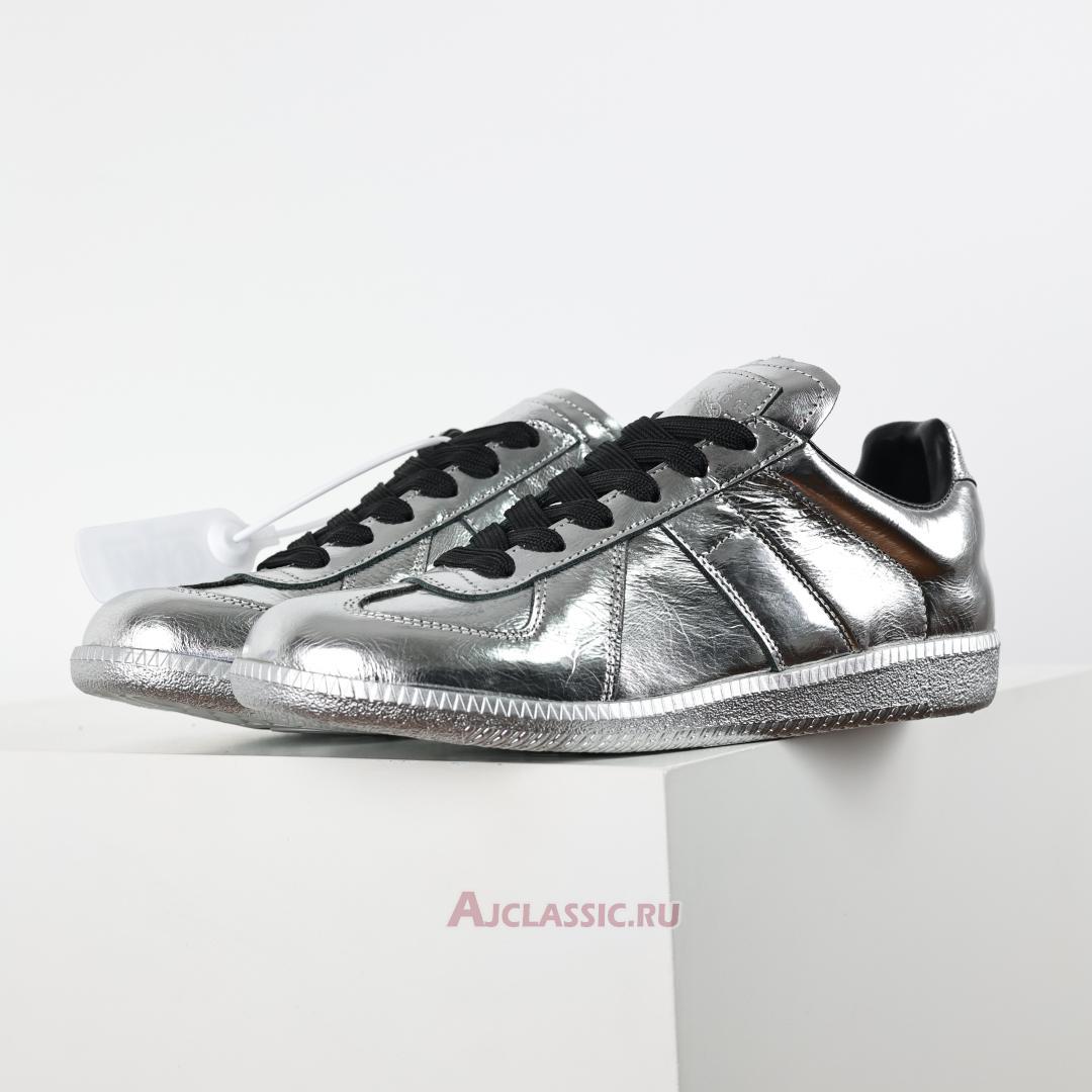 New Maison Margiela Replica Sneaker "Metallic Silver" S57WS0236P5016T9002 Shoes