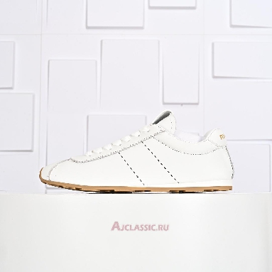 Buy Miu Miu Plume Nappa Leather Sneaker Ivory White 5E114E_038_F0304_F_005 Quality Reps Replicas Shoes