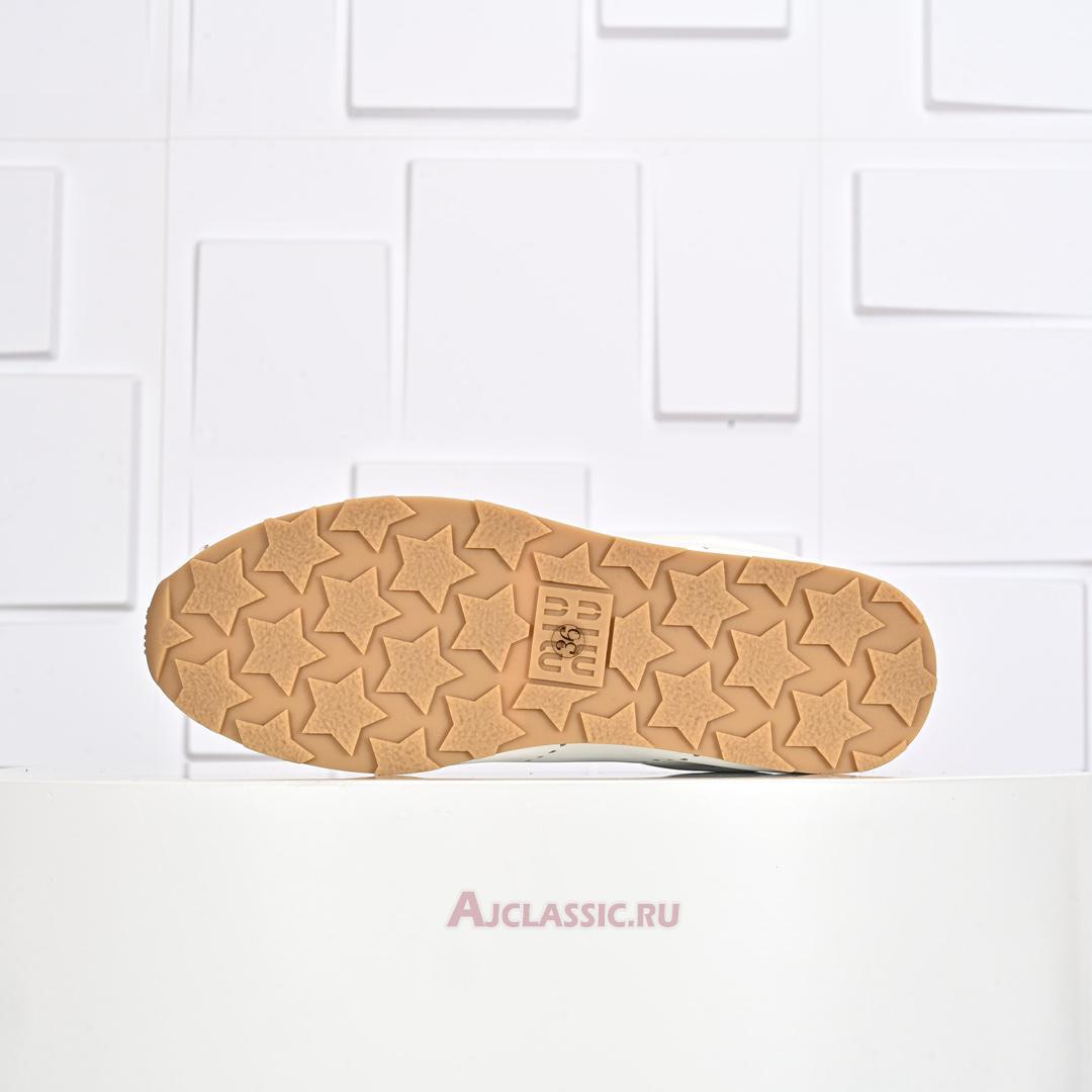 New Miu Miu Plume Nappa Leather Sneaker "Ivory" 5E114E_038_F0304_F_005 Shoes