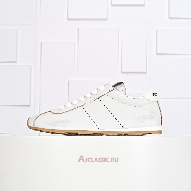 Buy Miu Miu Plume Nappa Leather Sneaker White Gum White 5E114E_038_F0304_F_005-2 Quality Reps Replicas Shoes