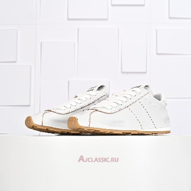 Buy Miu Miu Plume Nappa Leather Sneaker White Gum White 5E114E_038_F0304_F_005-2 Quality Reps Replicas Shoes