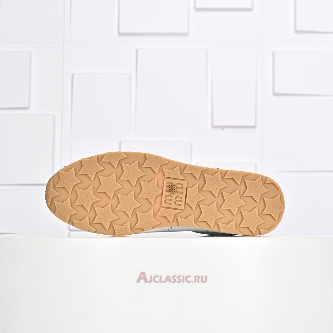 New Miu Miu Plume Nappa Leather Sneaker "White Gum" 5E114E_038_F0304_F_005-2 Shoes