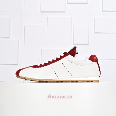 Buy Miu Miu Plume Nappa Sneaker White Red White 5E114E_3LP9_F0YHV_F_005 Quality Reps Replicas Shoes