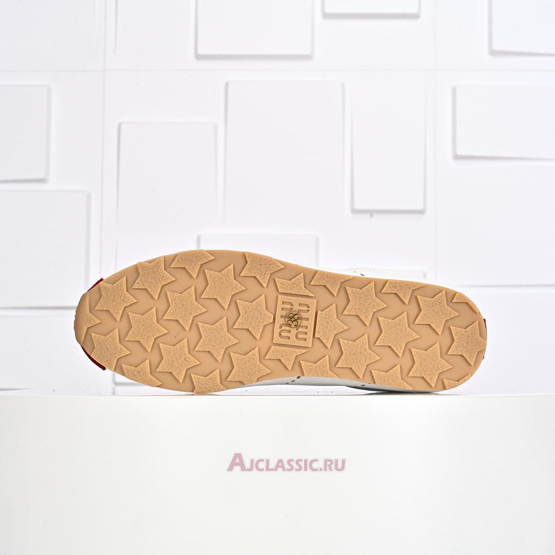 New Miu Miu Plume Nappa Sneaker "White Red" 5E114E_3LP9_F0YHV_F_005 Shoes