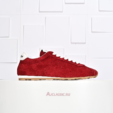 Buy Miu Miu Plume Suede Sneaker Scarlet Red 5E114E_054_F0D56_F_005 Quality Reps Replicas Shoes