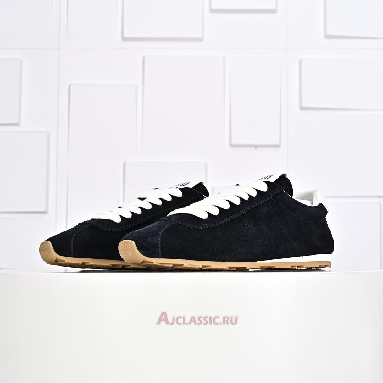 Buy Miu Miu Plume Suede Sneaker Black Gum Black 5E114E_054_F0008_F_005-2 Quality Reps Replicas Shoes