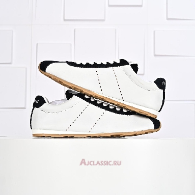 Buy Miu Miu Plume Nappa Leather and Suede Sneaker White Blue White 5E114E_3LP9_F0UB0_F_005 Quality Reps Replicas Shoes