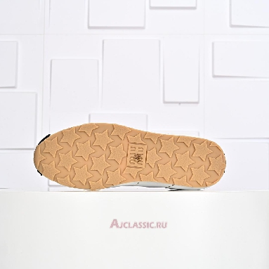 Buy Miu Miu Plume Nappa Leather and Suede Sneaker White Blue White 5E114E_3LP9_F0UB0_F_005 Quality Reps Replicas Shoes