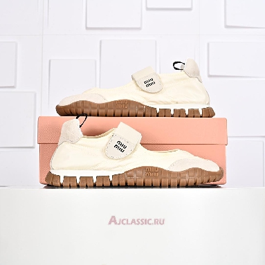 Buy Miu Miu Tyre Ballerinas Ivory Cream 5F416E_D7C_F0304_F_005 Quality Reps Replicas Shoes