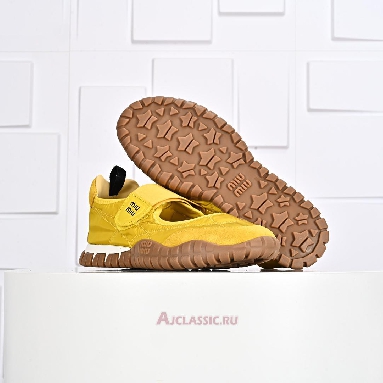 Buy Miu Miu Tyre Ballerinas Topaz Yellow 5F416E_D7C_F0304_F_005-2 Quality Reps Replicas Shoes