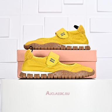 Buy Miu Miu Tyre Ballerinas Topaz Yellow 5F416E_D7C_F0304_F_005-2 Quality Reps Replicas Shoes