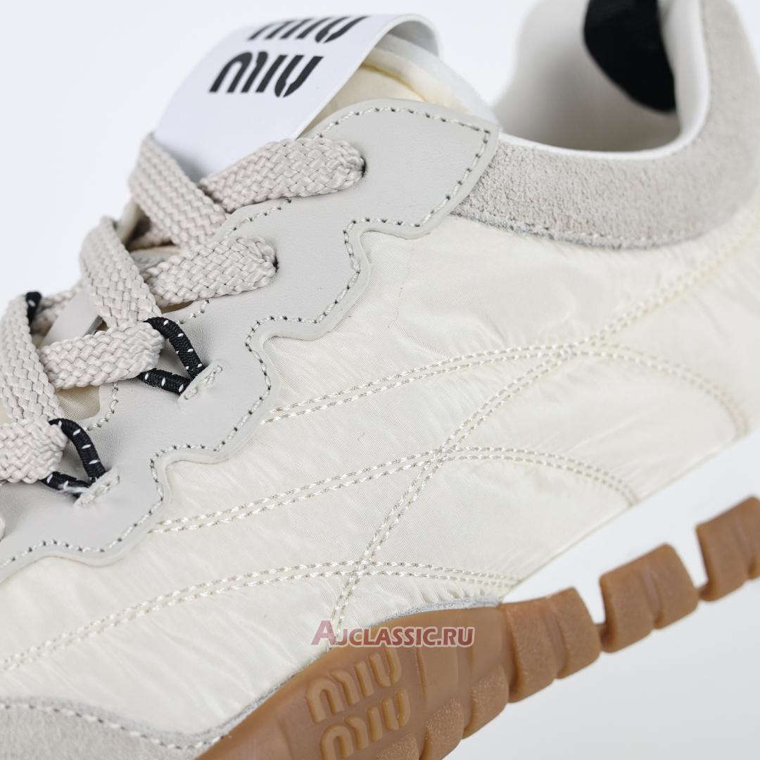 New Miu Miu Tyre Sneaker "Ivory" 5E417E_ZJM_F0304_F_005 Shoes