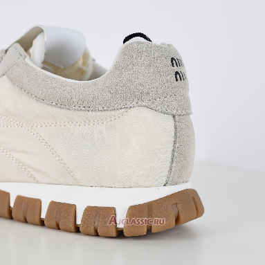 Buy Miu Miu Tyre Sneaker Ivory White 5E417E_ZJM_F0304_F_005 Quality Reps Replicas Shoes