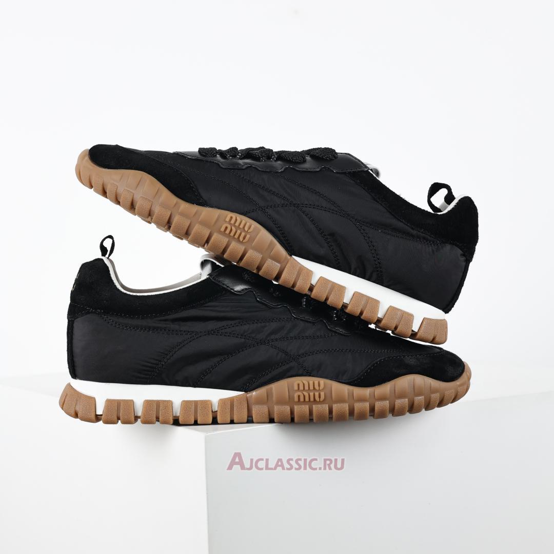 New Miu Miu Tyre Sneaker "Black" 5E417E_ZJM_F0304_F_005-2 Shoes
