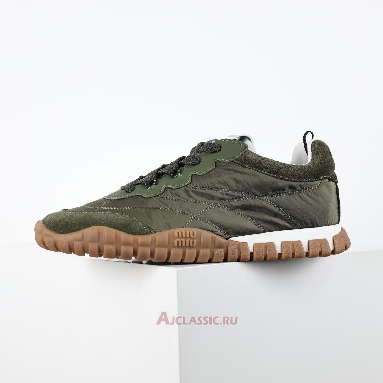 Buy Miu Miu Tyre Sneaker Loden Green Green 5E417E_ZJM_F0466_F_005 Quality Reps Replicas Shoes