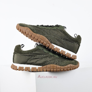 Buy Miu Miu Tyre Sneaker Loden Green Green 5E417E_ZJM_F0466_F_005 Quality Reps Replicas Shoes