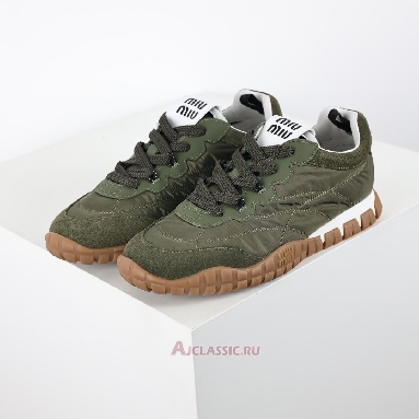 Buy Miu Miu Tyre Sneaker Loden Green Green 5E417E_ZJM_F0466_F_005 Quality Reps Replicas Shoes