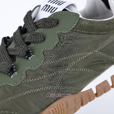 Buy Miu Miu Tyre Sneaker Loden Green Green 5E417E_ZJM_F0466_F_005 Quality Reps Replicas Shoes