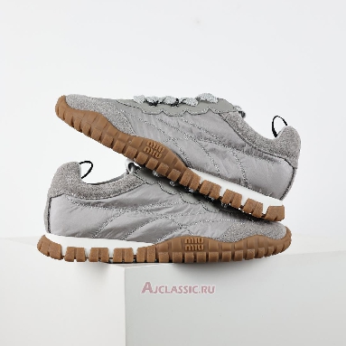 Buy Miu Miu Tyre Sneaker Cloudy Gray Grey 5E417E_ZJM_F0424_F_005 Quality Reps Replicas Shoes