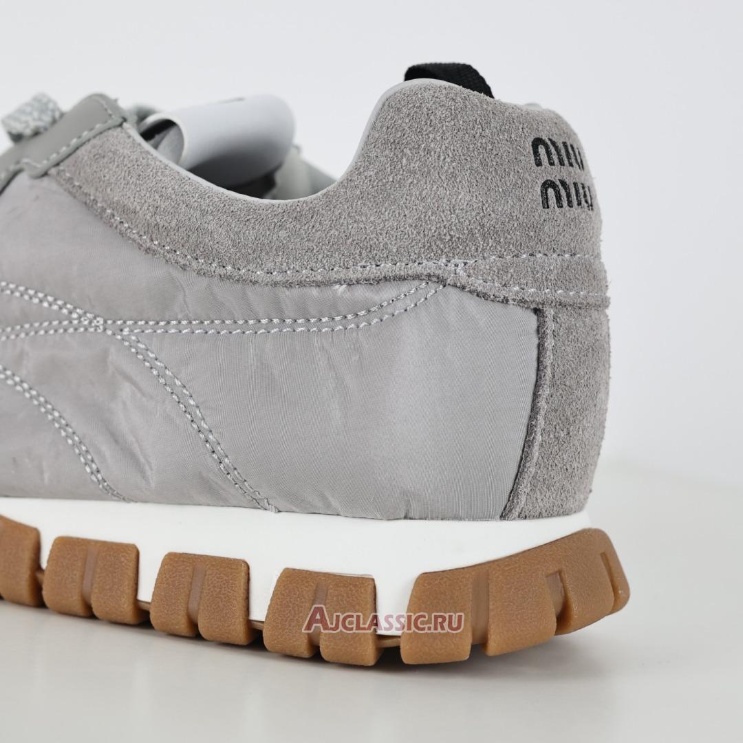 New Miu Miu Tyre Sneaker "Cloudy Gray" 5E417E_ZJM_F0424_F_005 Shoes