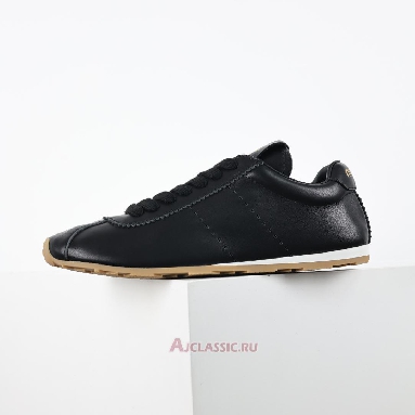 Buy Miu Miu Plume Nappa Leather Sneaker Black Black 5E114E_038_F0002_F_005-2 Quality Reps Replicas Shoes