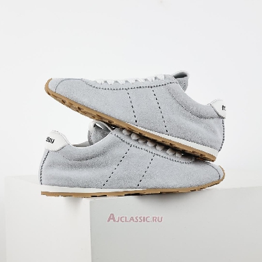 Buy Miu Miu Plume Suede Sneaker Light Blue Blue 5E114E_054_F0012_F_005 Quality Reps Replicas Shoes