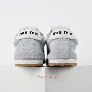 Buy Miu Miu Plume Suede Sneaker Light Blue Blue 5E114E_054_F0012_F_005 Quality Reps Replicas Shoes