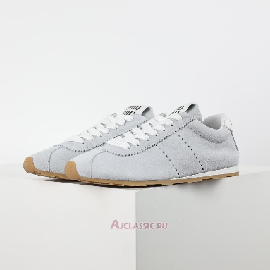 Buy Miu Miu Plume Suede Sneaker Light Blue Blue 5E114E_054_F0012_F_005 Quality Reps Replicas Shoes