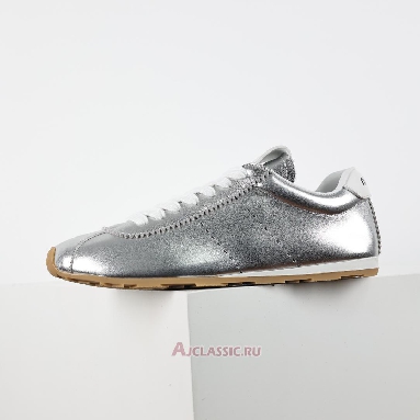 Buy Miu Miu Plume Mordore Sneaker Silver Silver 5E114E_XQL_F0118_F_005 Quality Reps Replicas Shoes