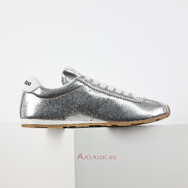 Buy Miu Miu Plume Mordore Sneaker Silver Silver 5E114E_XQL_F0118_F_005 Quality Reps Replicas Shoes