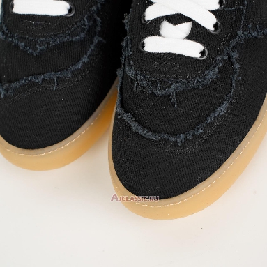 Buy Miu Miu Frayed Denim Sneaker Black Black 5E325E_CSL_F0V41_F_005-2 Quality Reps Replicas Shoes